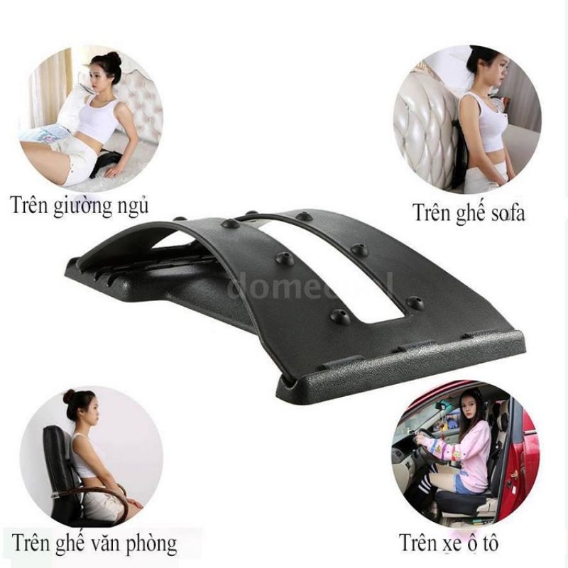 Dụng cụ hỗ trợ tập lưng ( hàng loại 1 có vỏ hộp) khung nắn chỉnh cột sống, giúp cải thiện đau cột sống