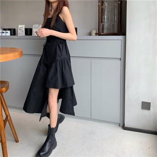 Đầm hai dây nữ - váy ulzzang