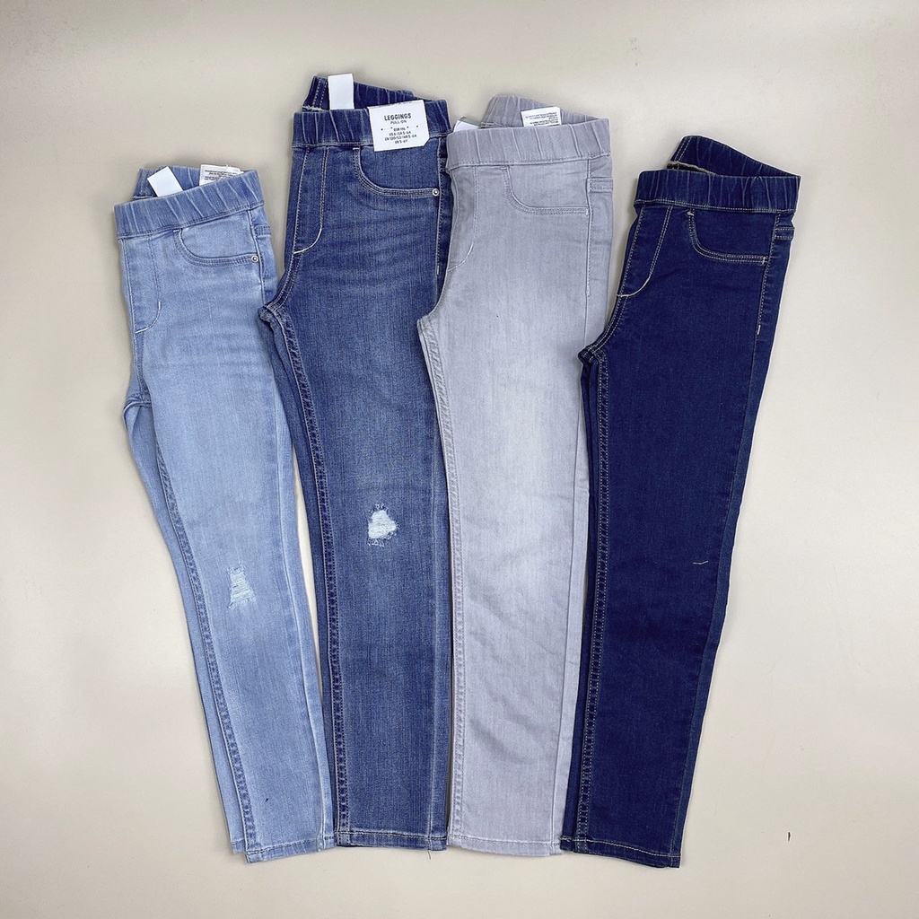Tregging jean mềm HM nhiều màu BG 2 - 10y