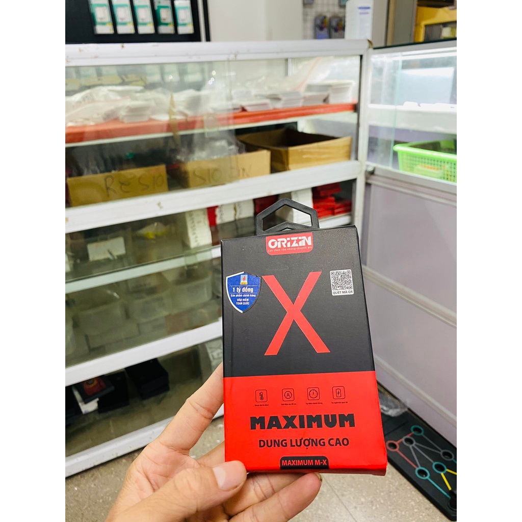 X pin dung lượng cao