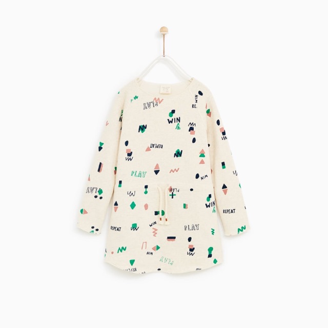 Váy zara kid size 11-12