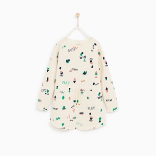 Váy zara kid size 11-12