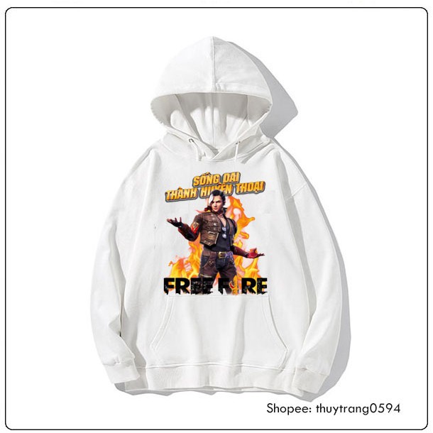 Áo Hoodie in hình Game Free Fire Hayato [ MẪU MỚI NHẤT]