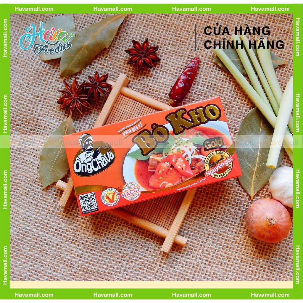 [HÀNG CHÍNH HÃNG] Viên Gia Vị Ông Chà Và 75gr (4 Viên)