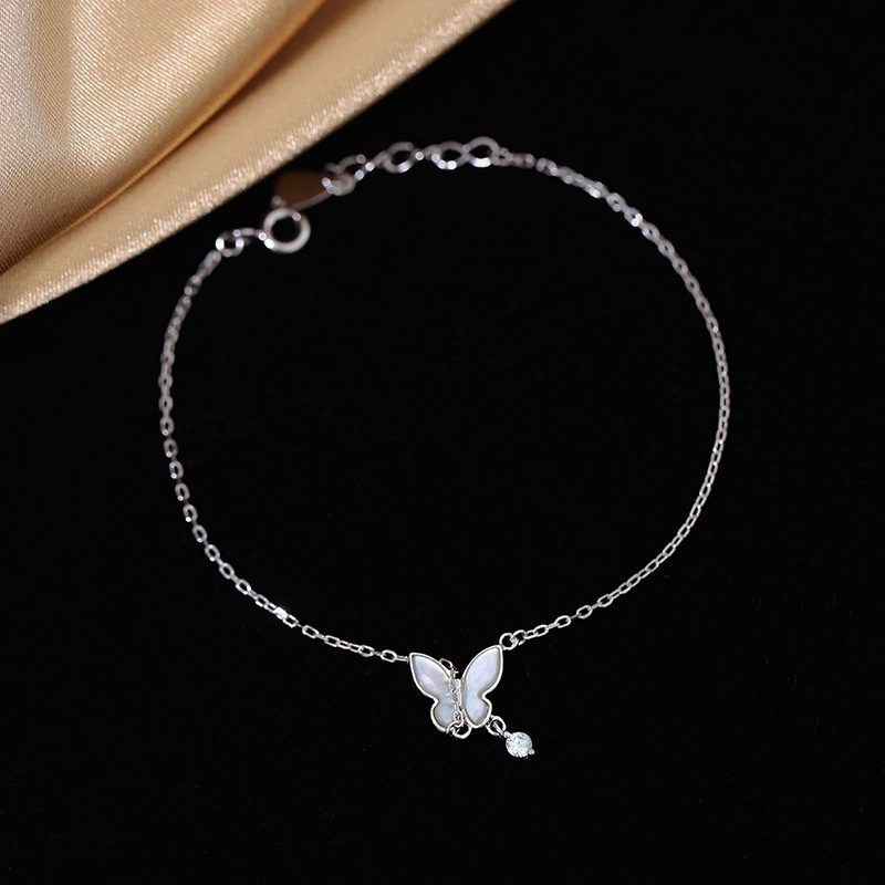 Vòng tay thời trang Hàn Quốc Phong cách sáng bóng cho nữ Vòng tay kim cương