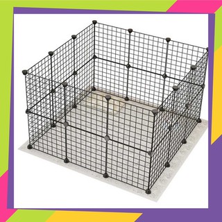 Combo 12 miếng lưới sắt , chuồng ghép chó mèo , chuồng chó mèo , tặng kèm chốt