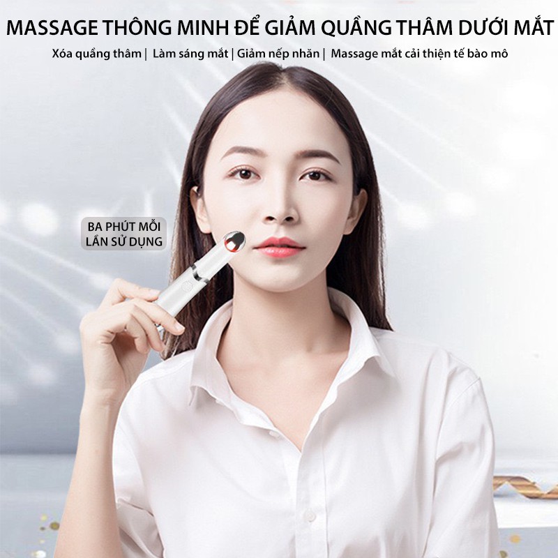 Máy Massage Mắt 🐦mới🐦 Massage Môi Bằng Nhiệt Kết Hợp Với Ánh Sáng Giảm Stress Hiệu Quả, Giảm Thâm Quầng Mắt BH 6 Tháng | BigBuy360 - bigbuy360.vn