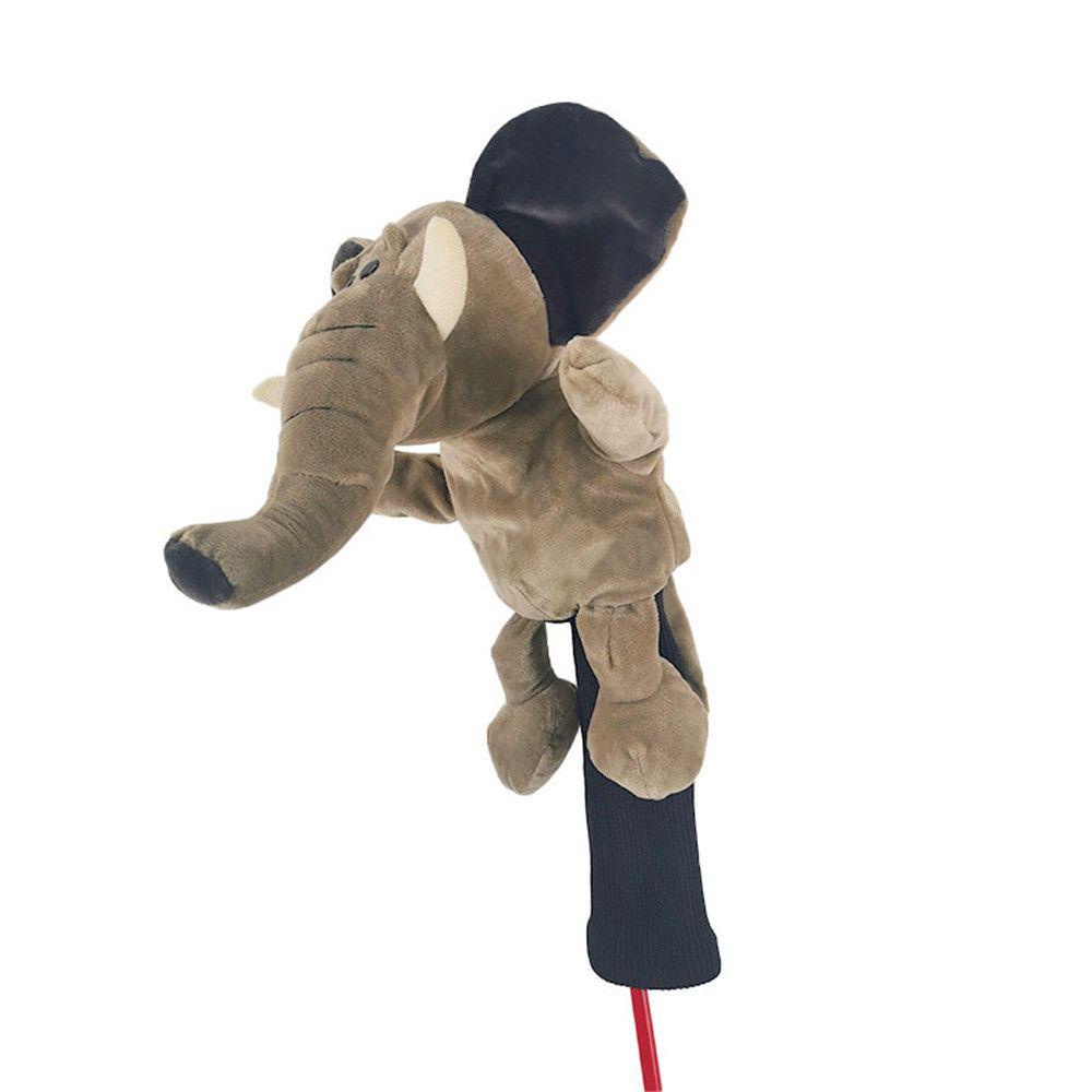Vỏ Bọc Đầu Gậy Đánh Golf Bằng Vải Bông Hình Động Vật