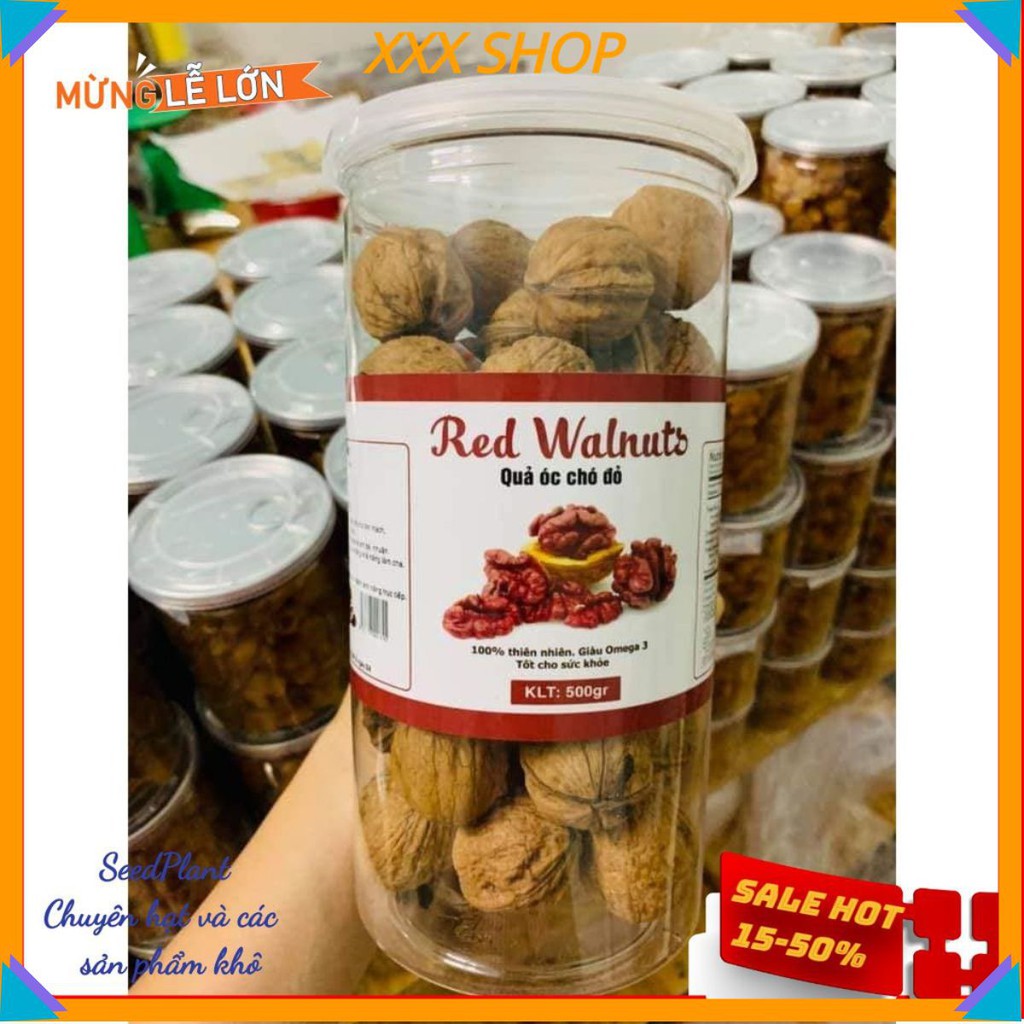 [HOT] Hạt Óc Chó Đỏ 500g