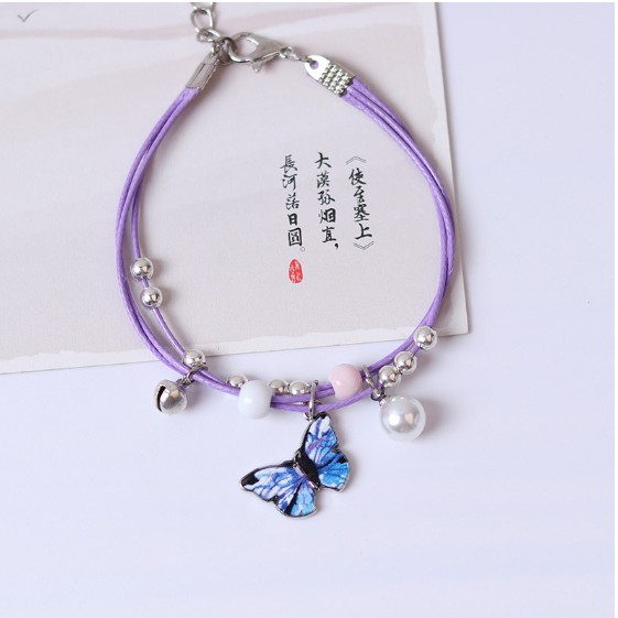 Vòng Tay Hình Bướm Blue Butterfly Siêu Xinh | BigBuy360 - bigbuy360.vn