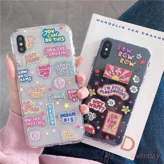 Ốp lưng mềm họa tiết nhãn hiệu đẹp mắt cho Oppo A9 A5 2020 A1K A71 A5S A7 F9 F9PRO A3S F1 F5 A83