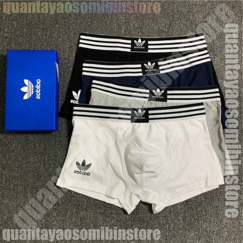 Combo quần sịp đui nam  A.D.S đủ màu chất vải thun lạnh, co giãn,ko nhăn,ko xù, thoáng mát, dễ vận động