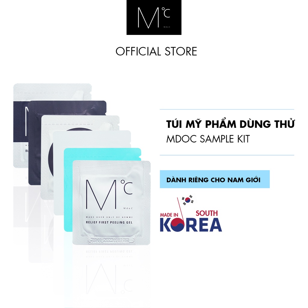 Mỹ phẩm nam Gói dùng thử MDOC SAMPLE KIT