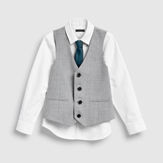 Áo Vest gile bé Trai (hình thật)