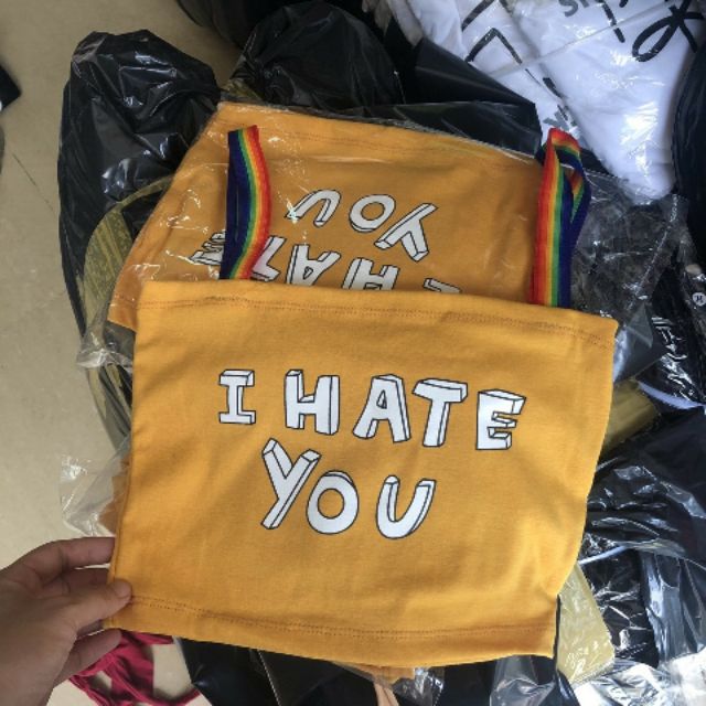 Áo dây i hate u