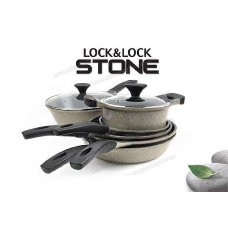 Nồi/Quánh/Chảo đá Lock and Lock cao cấp 18cm/20cm/24cm/28cm