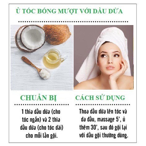 Dầu Dừa Siêu tinh khiết - Organic VIETCOCO - Spa, massage , dưỡng tóc, dưỡng da ( ăn , uống trực tiếp được)