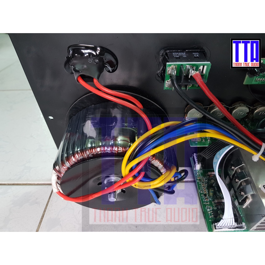 Mạch công suất loa kéo, bo loa kéo 5 tấc đơn, 4 tấc đôi T21- mạch ngang