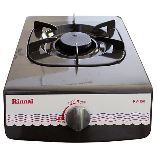 Bếp Gas Đơn Rinnai RV-150 Chính Hãng Mặt Men Tĩnh Điện
