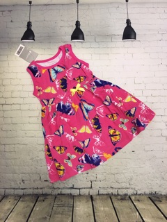 Váy thun coton Little Maven bé gái