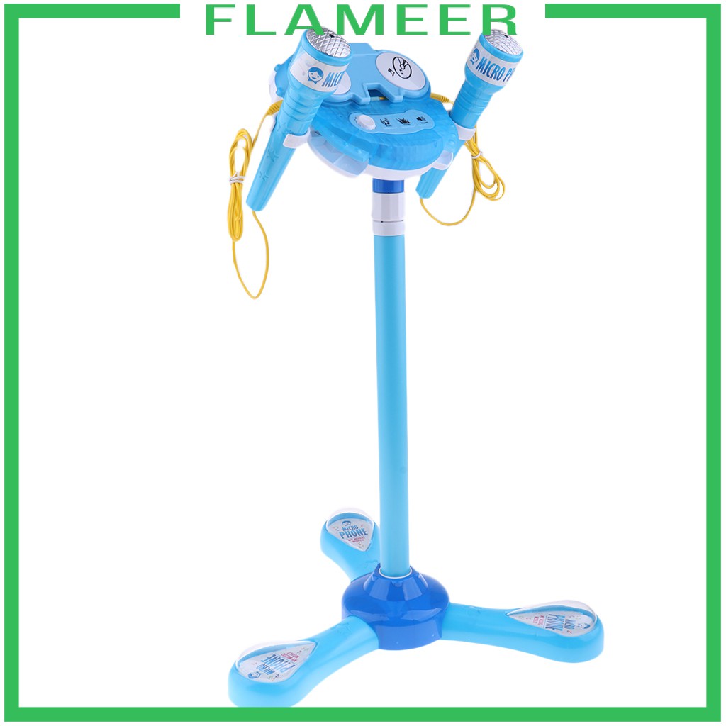 Micro Đồ Chơi Kèm 2 Micro Hát Karaoke Vui Nhộn Cho Bé