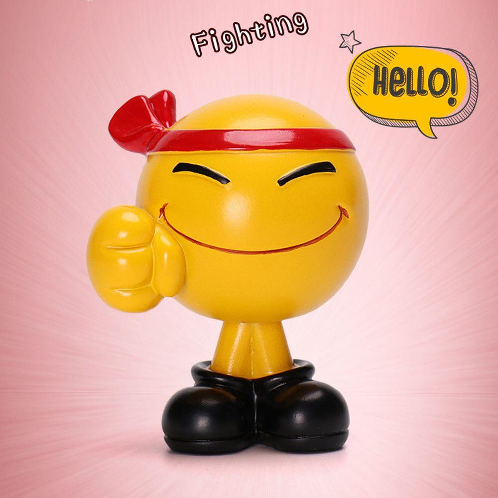 Mô Hình Búp Bê Hoạt Hình Lắc Đầu Sáng Tạo Vui Nhộn Trang Trí Xe Hơi