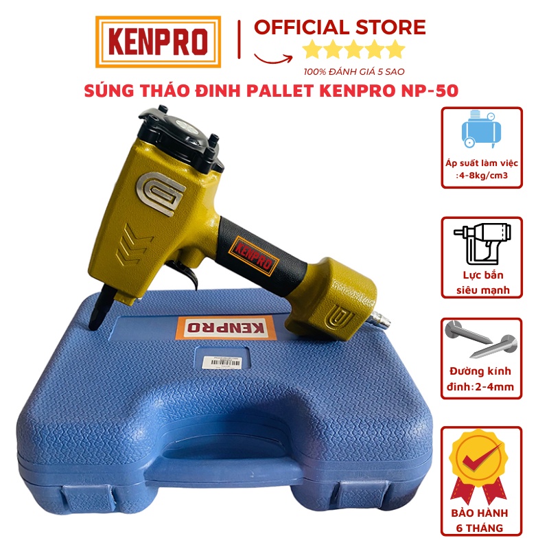 Súng Tháo Đinh Gỗ Pallet KENPRO NP-50