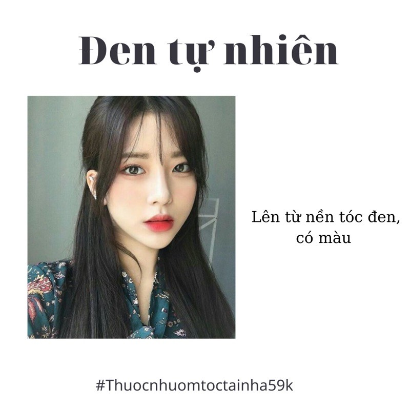 Thuốc Nhuộm Tóc Màu Đen