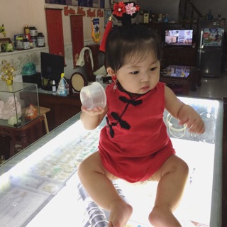 Set kẹp hoàng châu công chúa