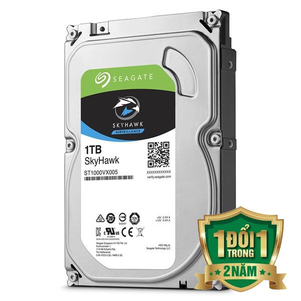 HDD SEAGATE 1TB SKYHAWK - CHUYÊN DÙNG CAMERA