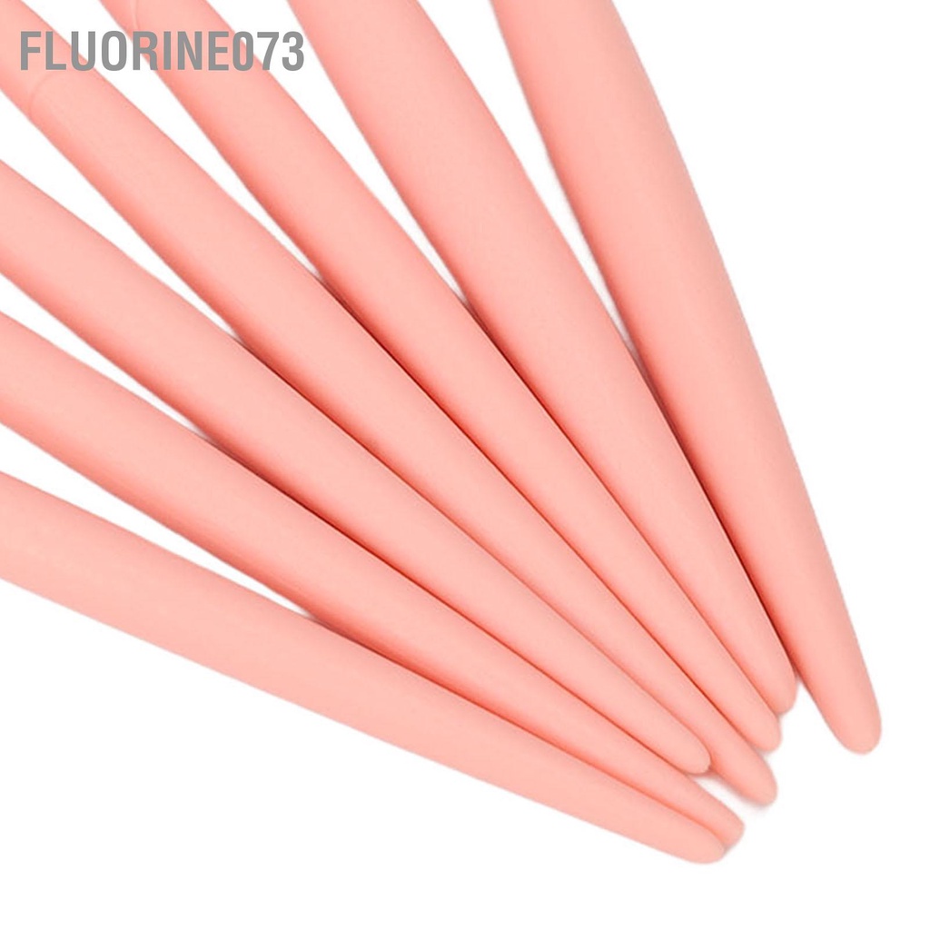 Fluorine073 7 cái Bộ Cọ Trang Điểm Mềm Tổng Hợp Sợi Nền Phấn Mắt Lỏng Bột Mỹ Phẩm Dụng Cụ