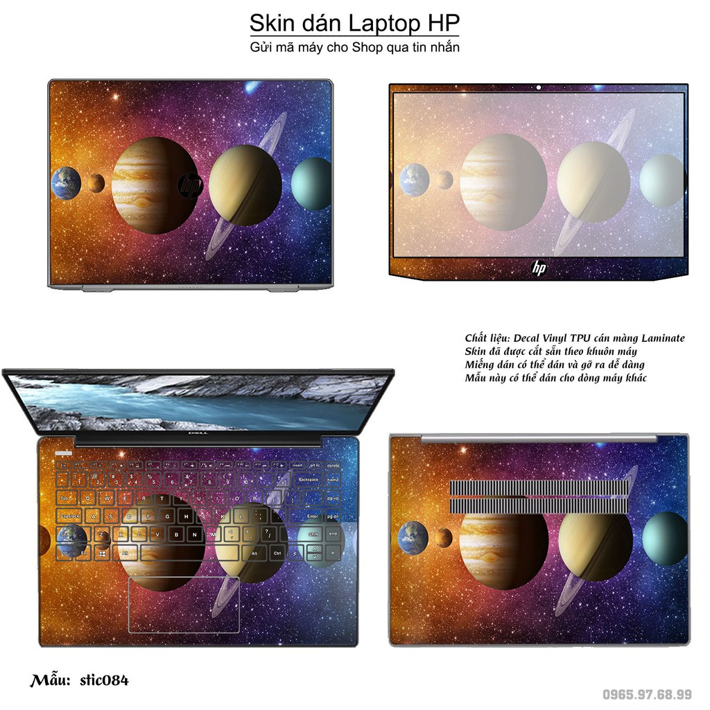Skin dán Laptop HP in hình Hoa văn sticker nhiều mẫu 14 (inbox mã máy cho Shop)
