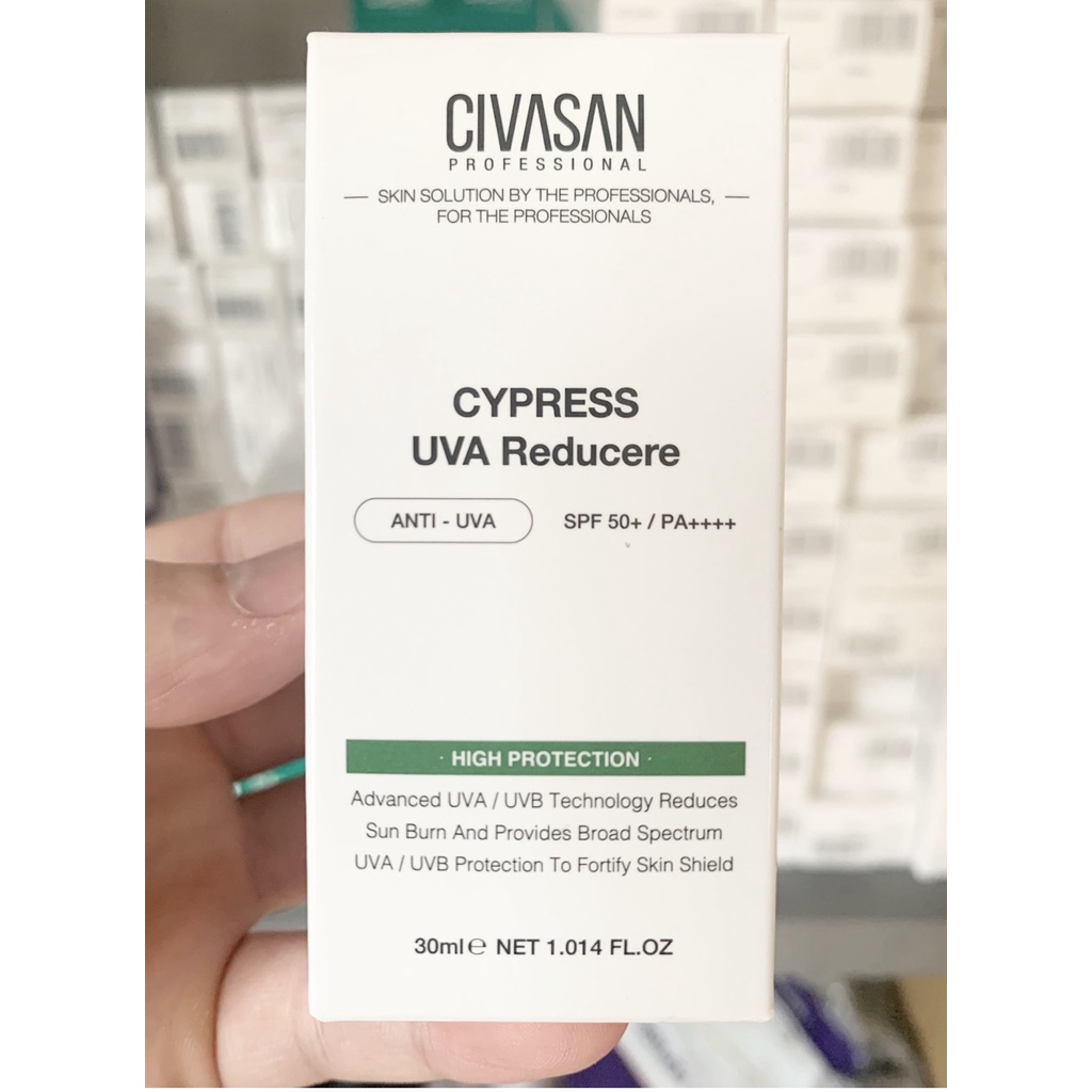 Kem chống nắng Civasan SPF50+ CYPRESS REDUCERE ANTI UVA