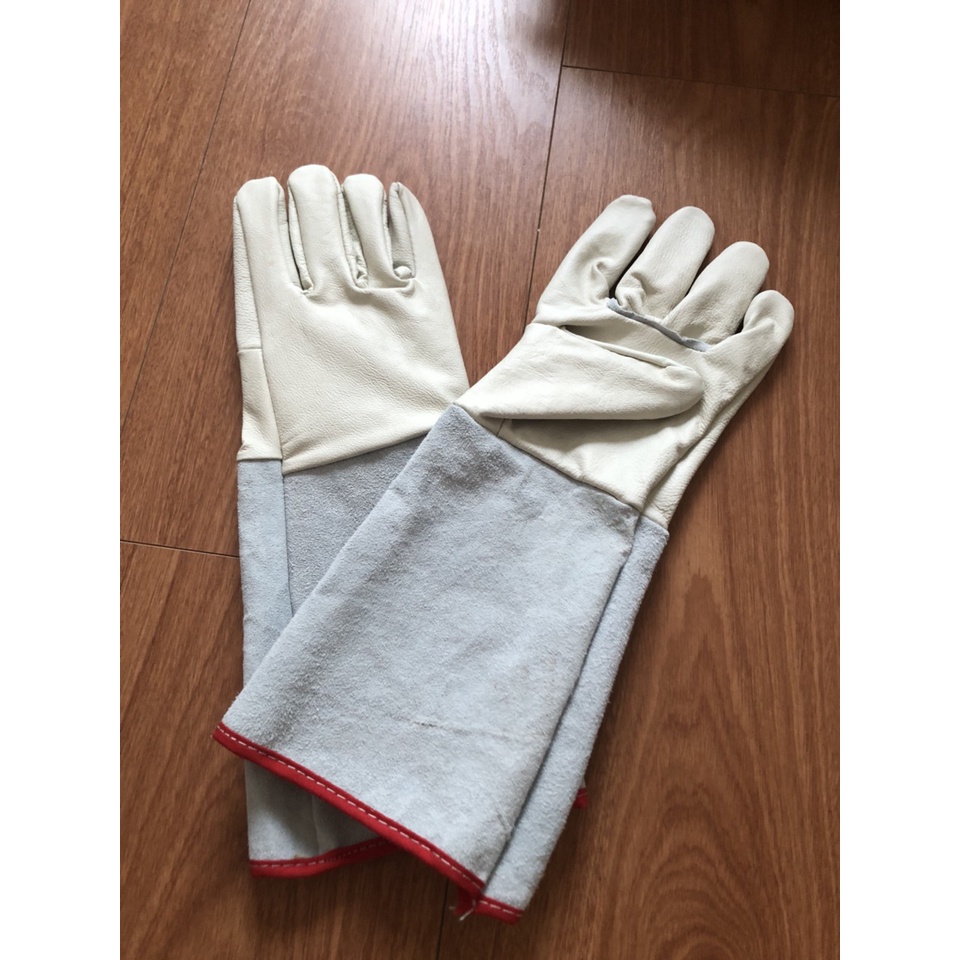 Găng tay da hàn TIG dài