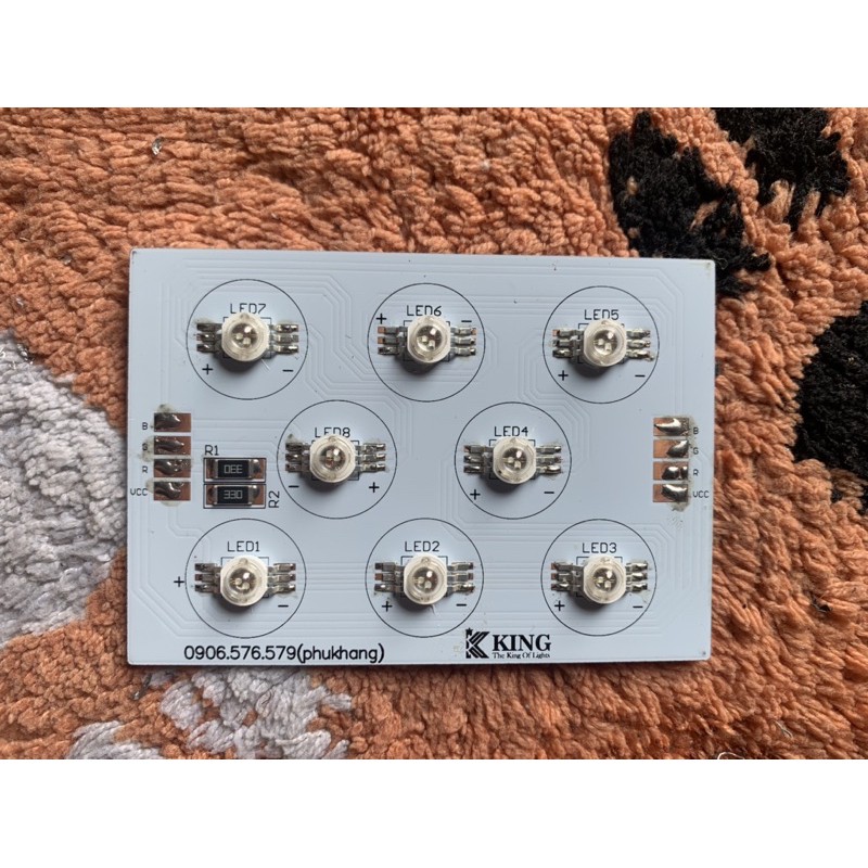 Mạch hàn led RGB(đỏ, lá, dương) cho đèn thuỷ sinh | BigBuy360 - bigbuy360.vn