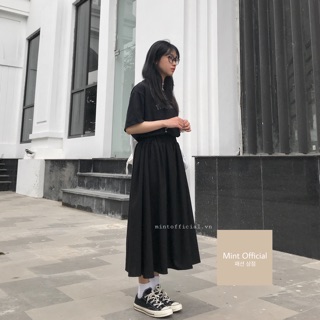 Chân váy vải cotton madebymint