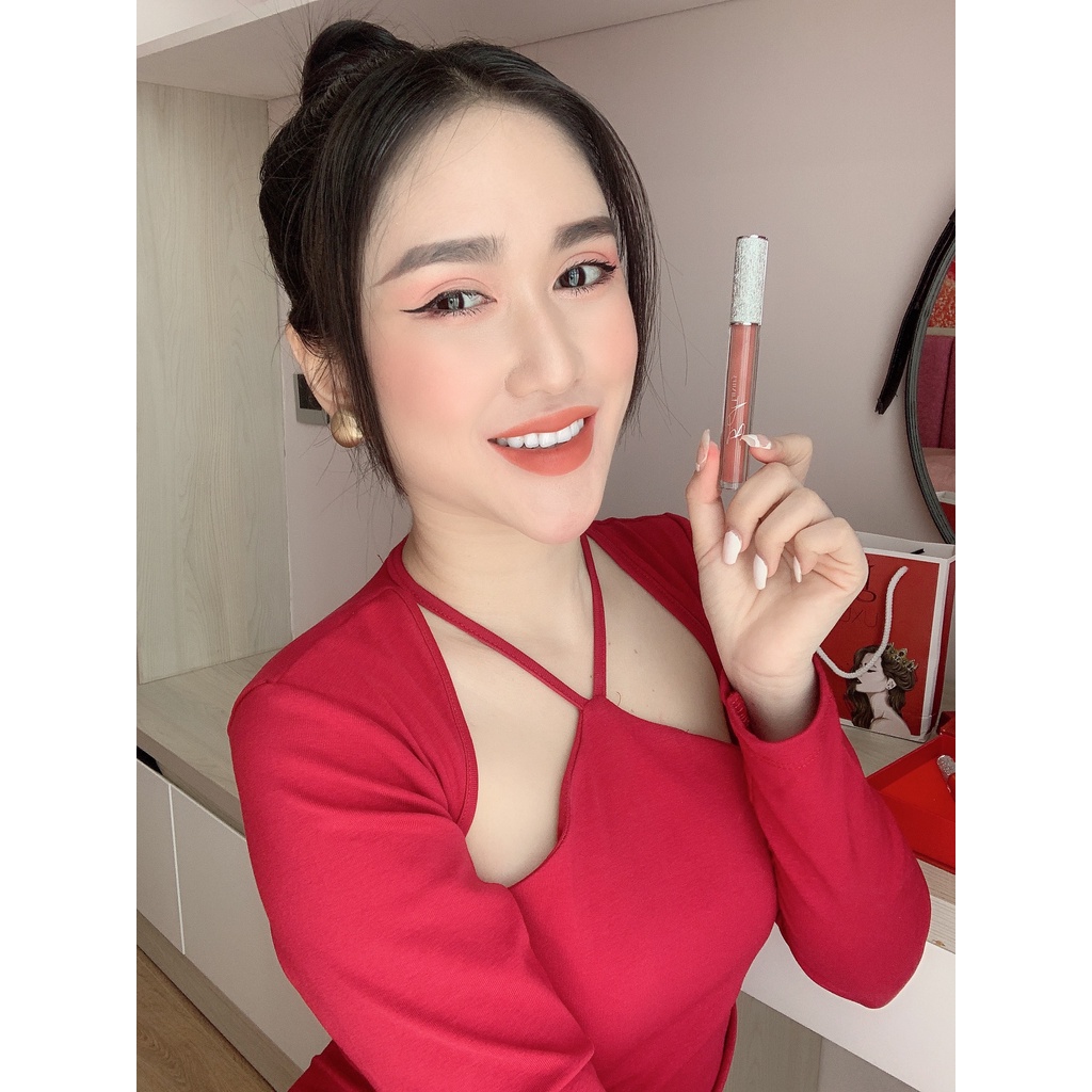 Son B.A Luxury V3 - Son Kem Hữu Cơ Siêu Lì Mềm Môi Không Chì Cao Cấp Full Size