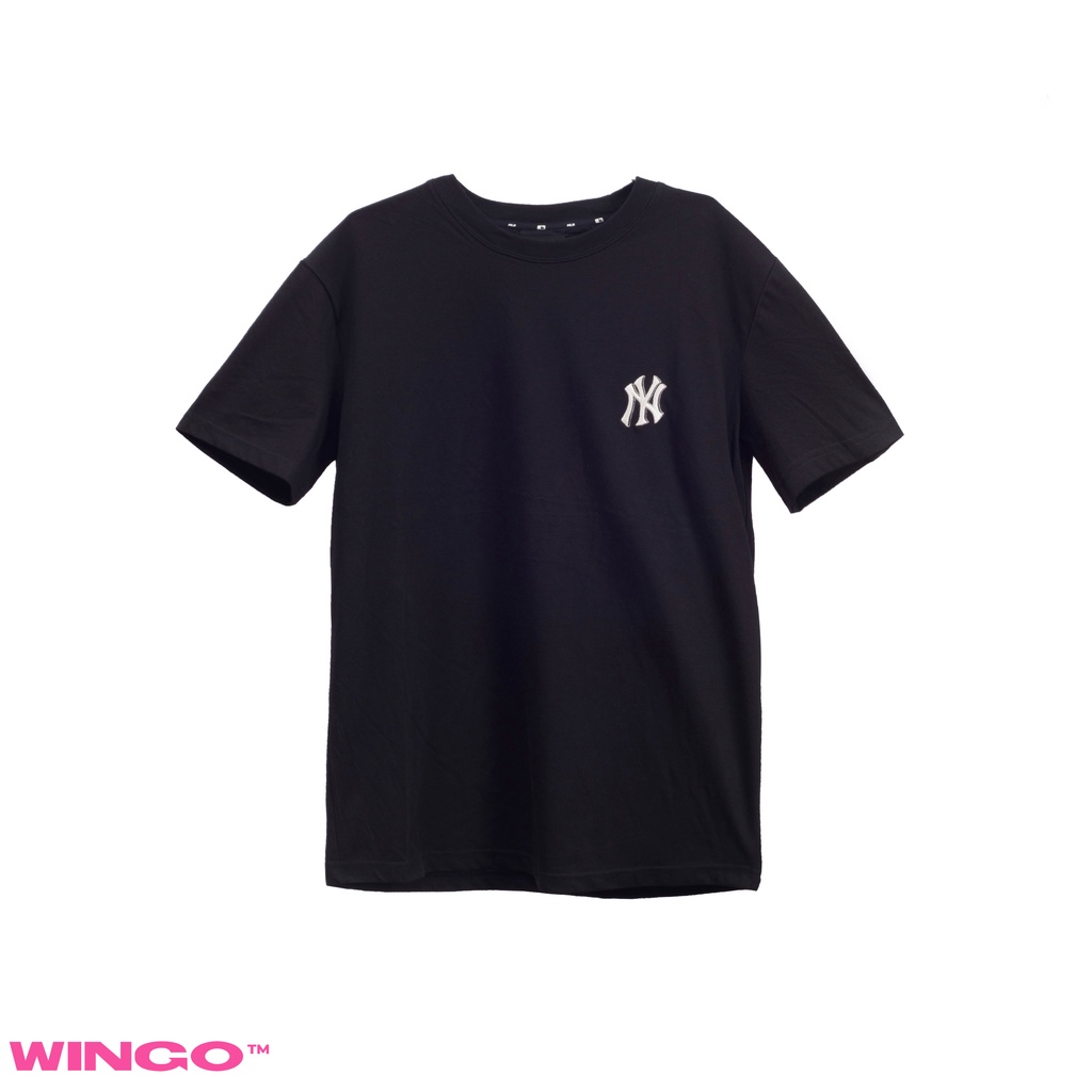 Áo MLB Basic Big Logo Short New York Yankee Black
