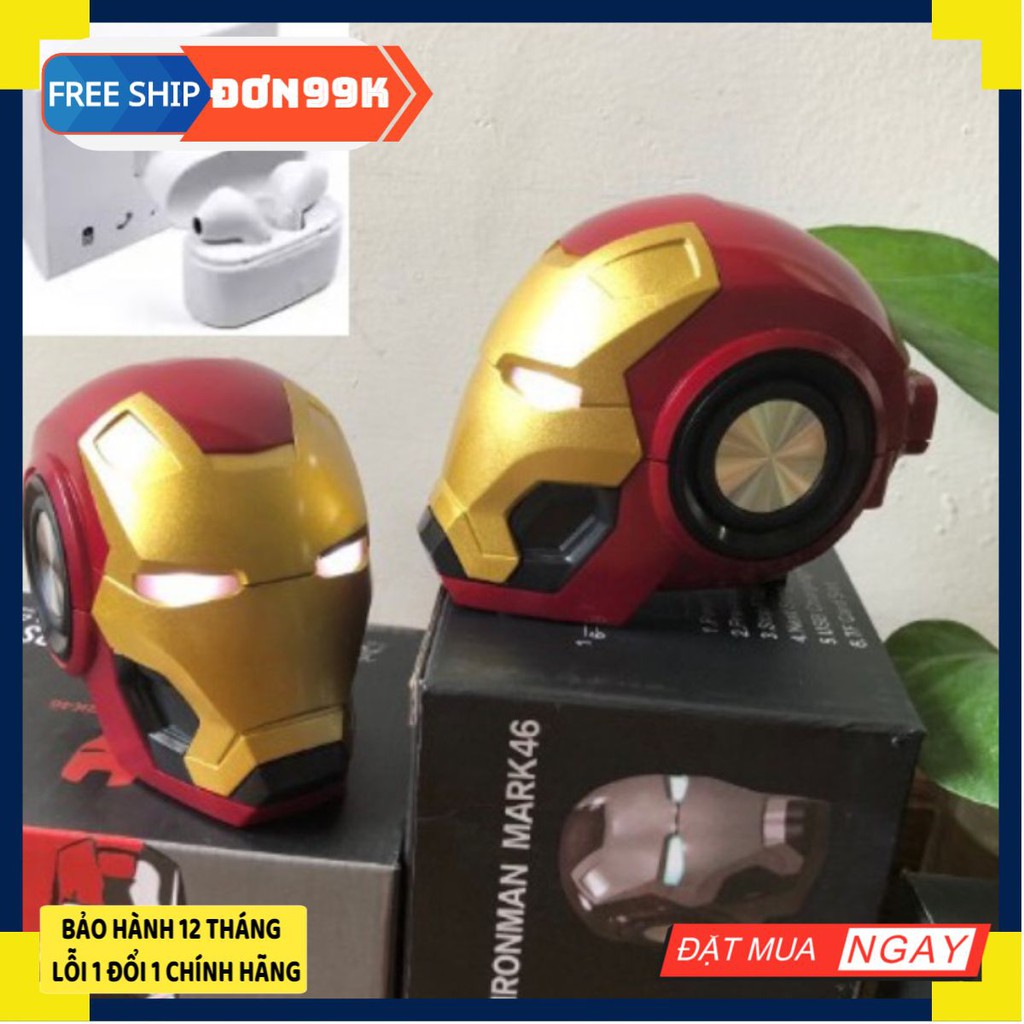 Loa bluetooth Ironman MARK46-Bảo hành 12 tháng Giá rẻ nhất shopee