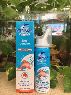 (Nhập khẩu) nước muối biển STERIMAR từ Pháp