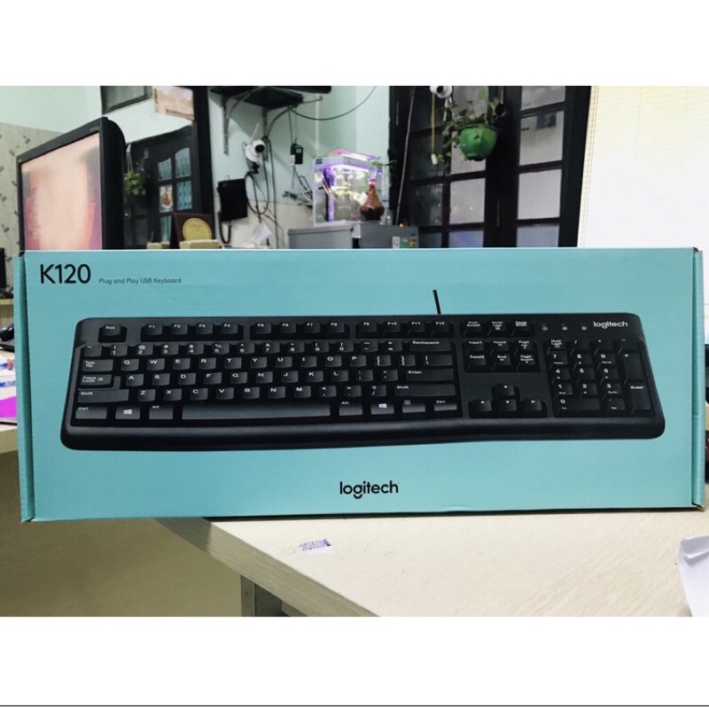 Bàn phím Logitech K120 mới 100%