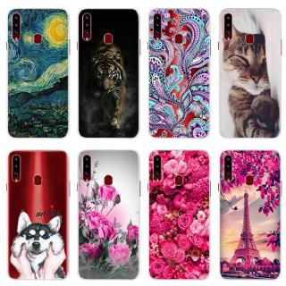 Ốp điện thoại TPU dẻo in họa tiết dễ thương cho SAMSUNG GALAXY A20S SAMSUNG A20S A 20S A207