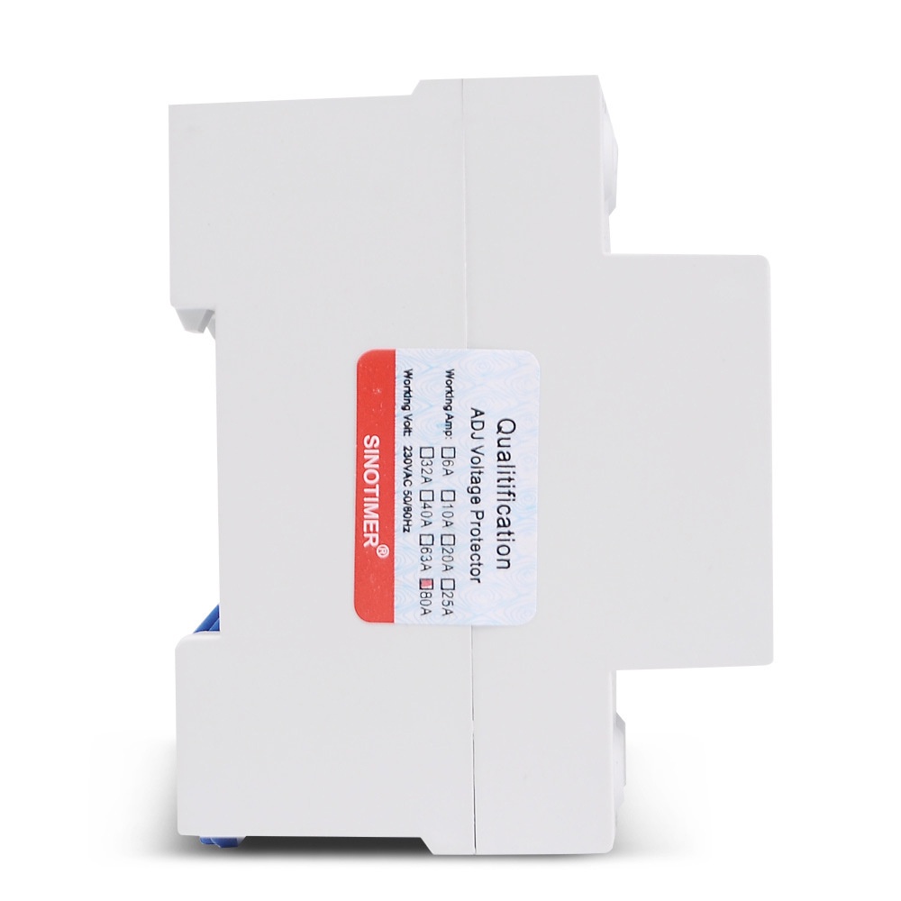 Thiết bị bảo vệ điện áp PCBFUN AC 230V 40/63/80A Din chuyên dụng