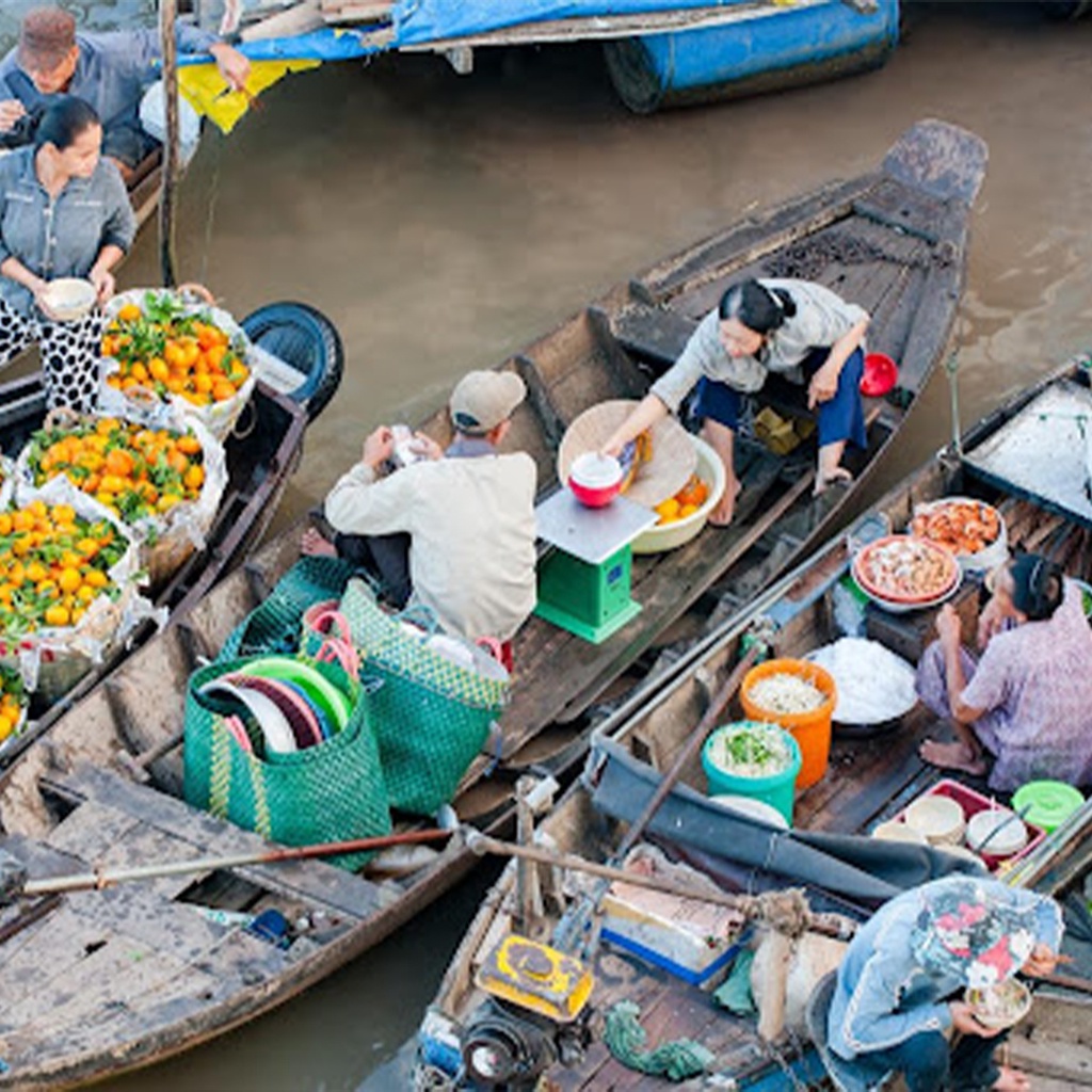 Du lịch Miền Tây Chợ nổi Cái Bè,Tiền Giang tại Việt Úc Tourist