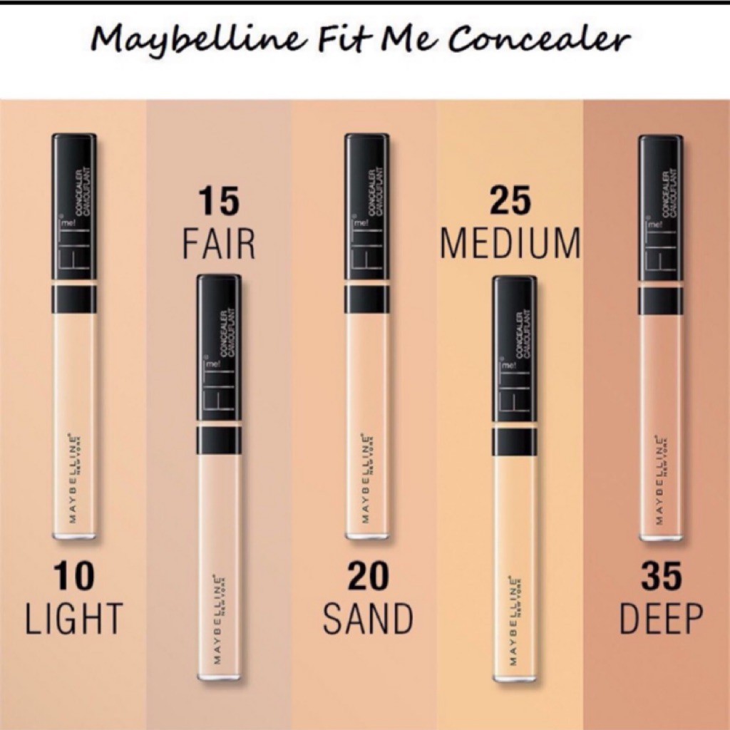 MAYBELLINE - Che khuyết điểm Fit Me Concealer