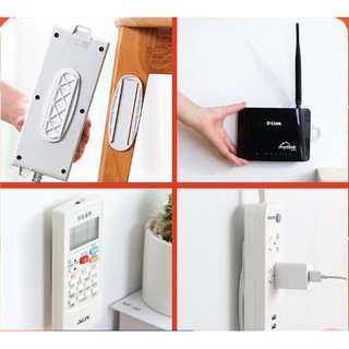 Miếng dán cố định ổ cắm đIện, đIều khiển, cục wifi treo tường