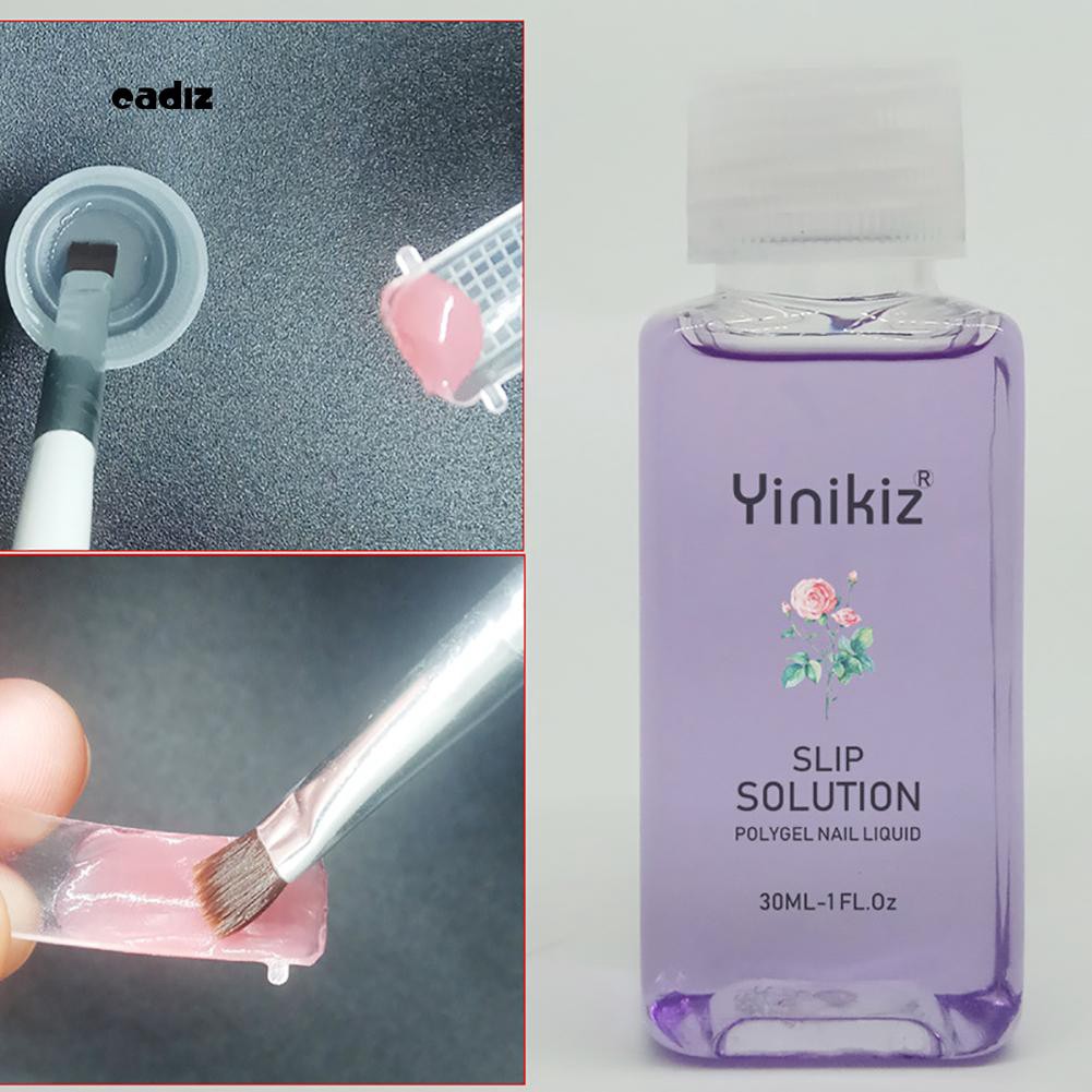 [Hàng mới về] Lọ gel poly sơn móng 30ml khô nhanh chóng tiện lợi