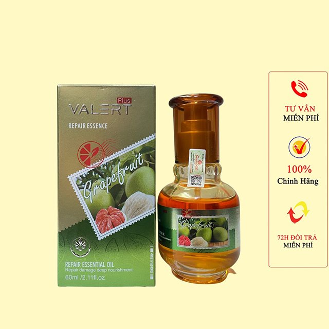 [ Hàng Chuẩn] - Tinh Dầu Dưỡng Tóc, Kích Thích Mọc Tóc Bưởi Grapefruit - Thành Phần Thiên Nhiên 60ML