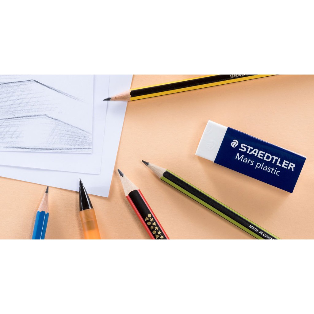Tẩy chì siêu mềm cao cấp STAEDTLER Mars Plastic 526 53 / 526 50 hàng chính hãng