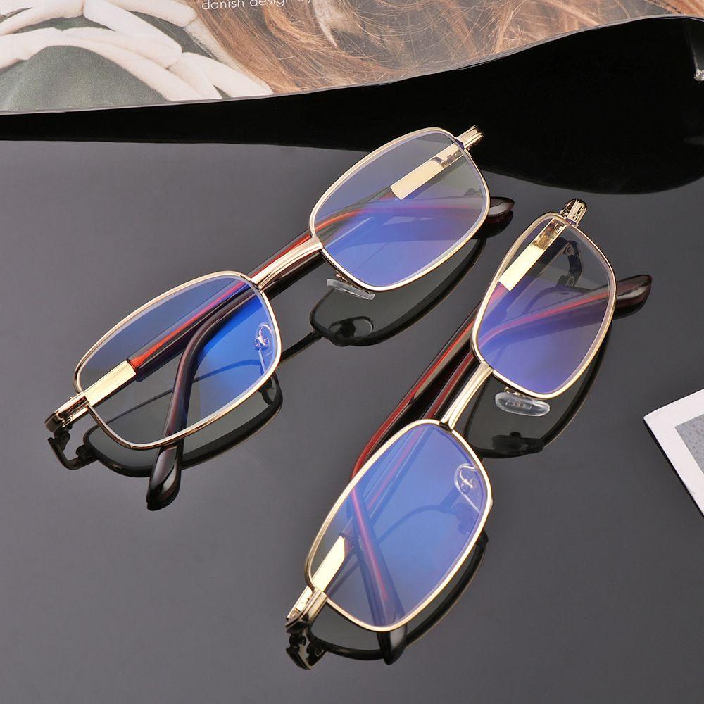 BSUNS Kính Đọc Sách Gọng Kim Loại + 1.00 ~ + 4.00 Kèm Hộp Đựng